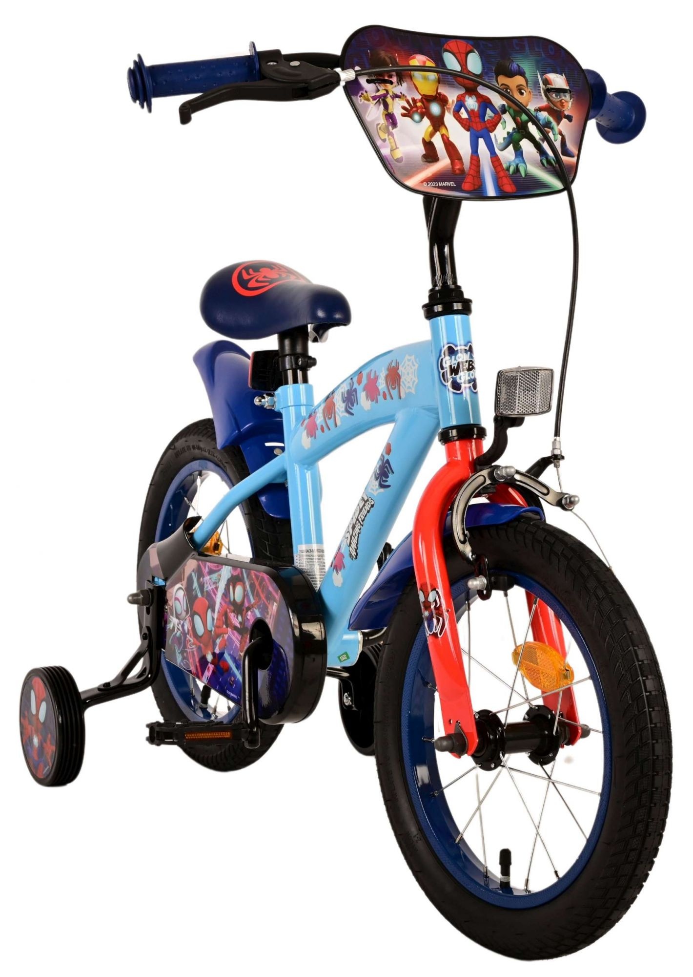 Spidey Kinderfahrrad - Jungen - 14 Zoll - Blau