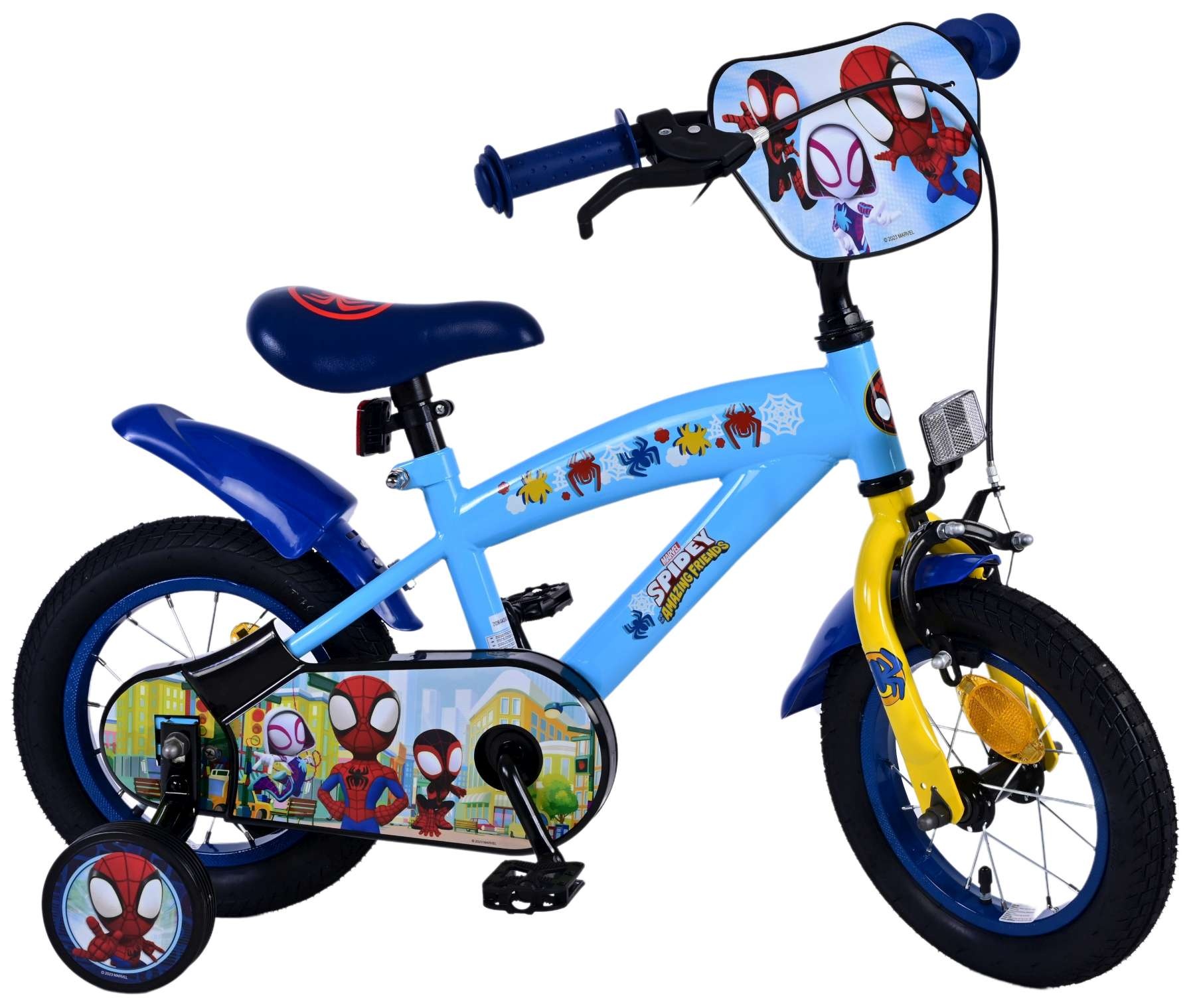 Spidey Kinderfahrrad - Jungen - 12 Zoll - Blau