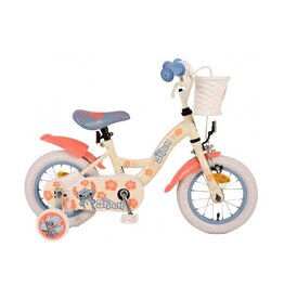 Disney Stitch Kids bike - Girls - 12 inch - Cream Coral Blue