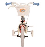 Disney Stitch Kinderfahrrad - Mädchen - 12 Zoll - Creme Koralle Blau