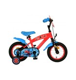 Spider-Man Kids bike - Boys - 12 inches - Blue/Red