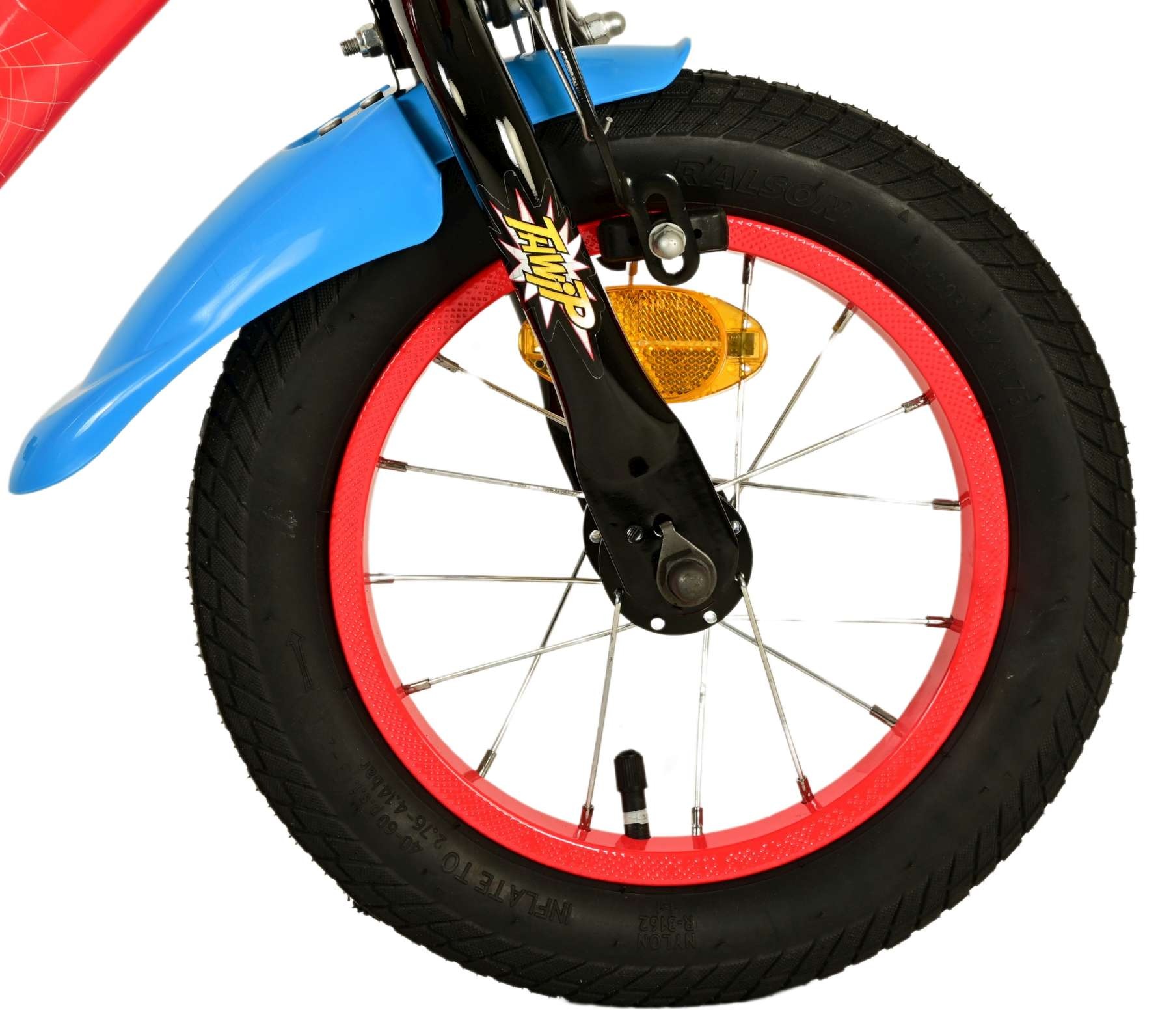 Spider-Man Kids bike - Boys - 12 inches - Blue/Red