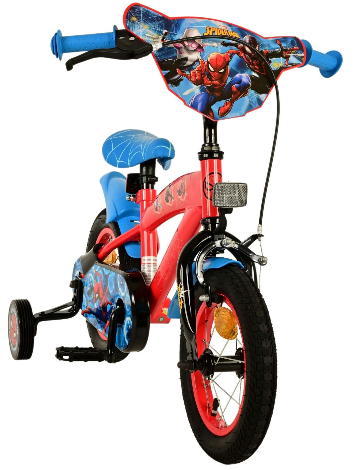 Spider-Man Kids bike - Boys - 12 inches - Blue/Red