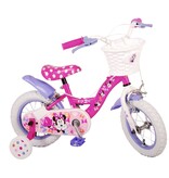 Disney Minnie Cutest Ever! Kinderfahrrad - Mädchen - 12 Zoll - Rosa - Zwei Handbremsen