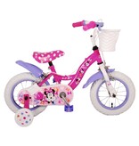 Disney Minnie Cutest Ever! Kinderfahrrad - Mädchen - 12 Zoll - Rosa - Zwei Handbremsen