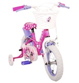 Disney Minnie Cutest Ever! Kinderfahrrad - Mädchen - 12 Zoll - Rosa - Zwei Handbremsen