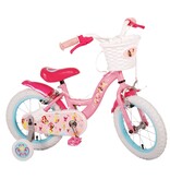 Disney Princess Kinderfahrrad - Mädchen - 14 Zoll - Rosa - Zweihandbremsen