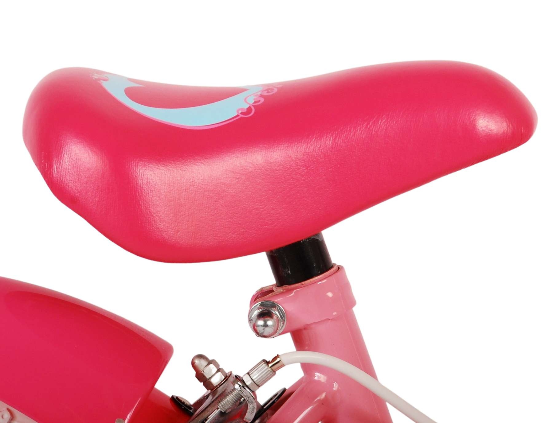 Disney Princess Kinderfahrrad - Mädchen - 14 Zoll - Rosa - Zweihandbremsen