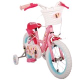 Disney Princess Kinderfahrrad - Mädchen - 14 Zoll - Rosa - Zweihandbremsen