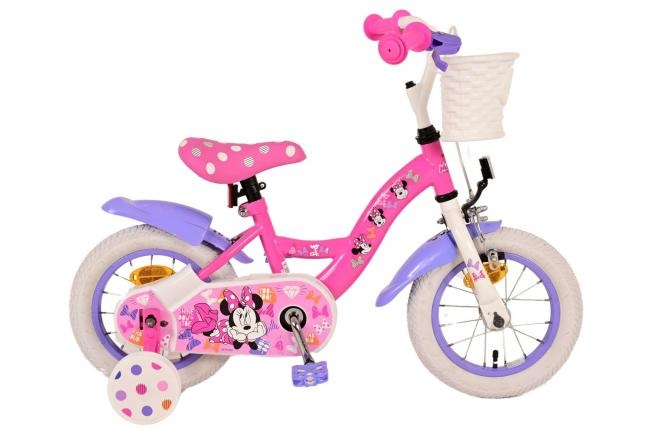 Minnie Kinderfahrrad - Mädchen - 12 Zoll - Rosa