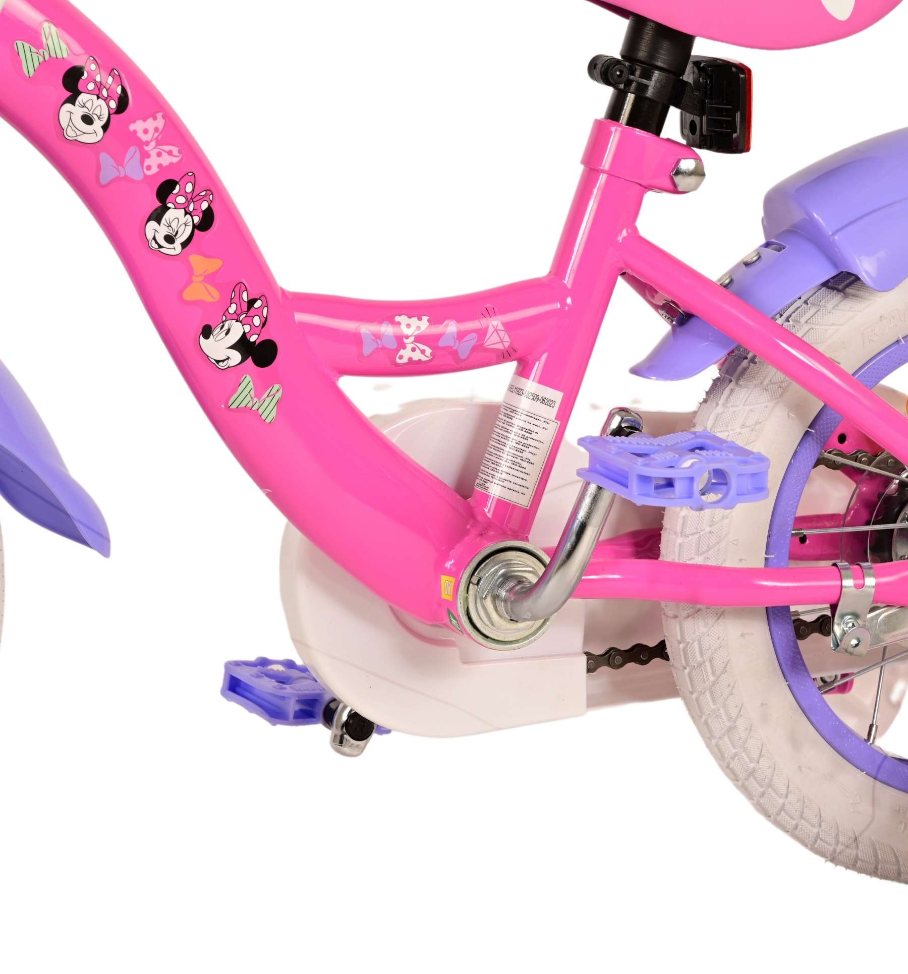 Minnie Kinderfahrrad - Mädchen - 12 Zoll - Rosa