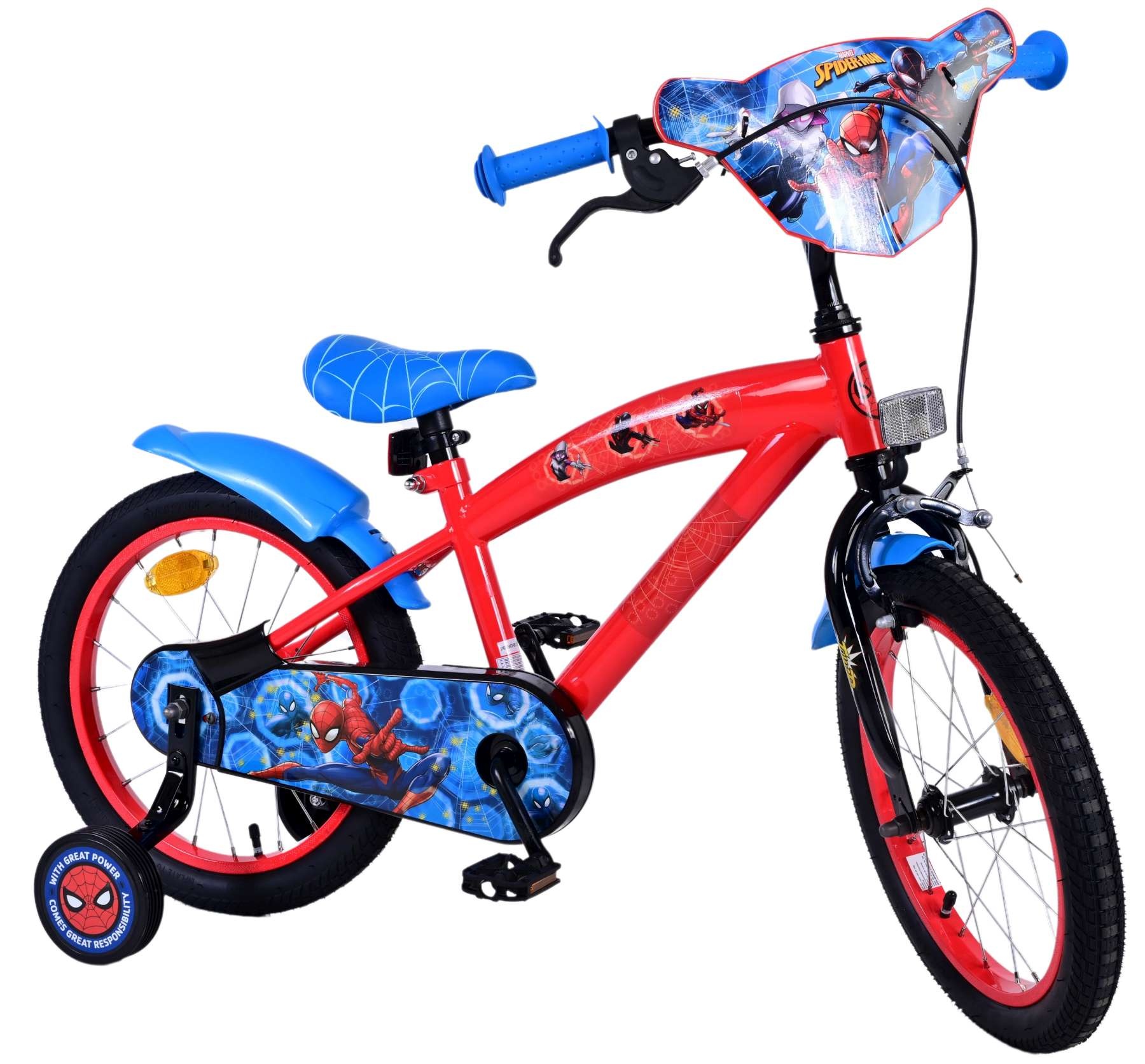 Spider-Man Kids bike - Boys - 16 inch - Red