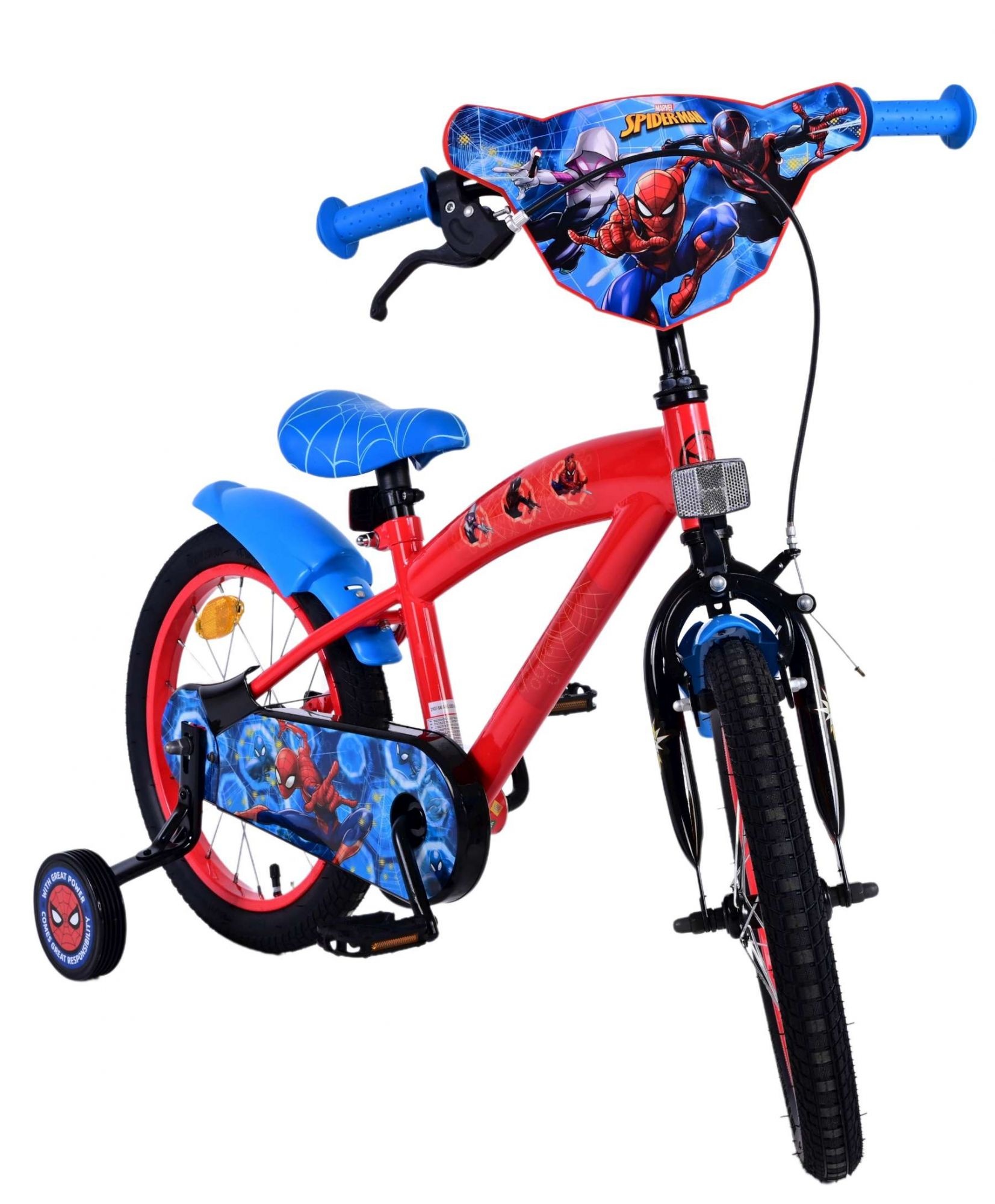Spider-Man Kids bike - Boys - 16 inch - Red