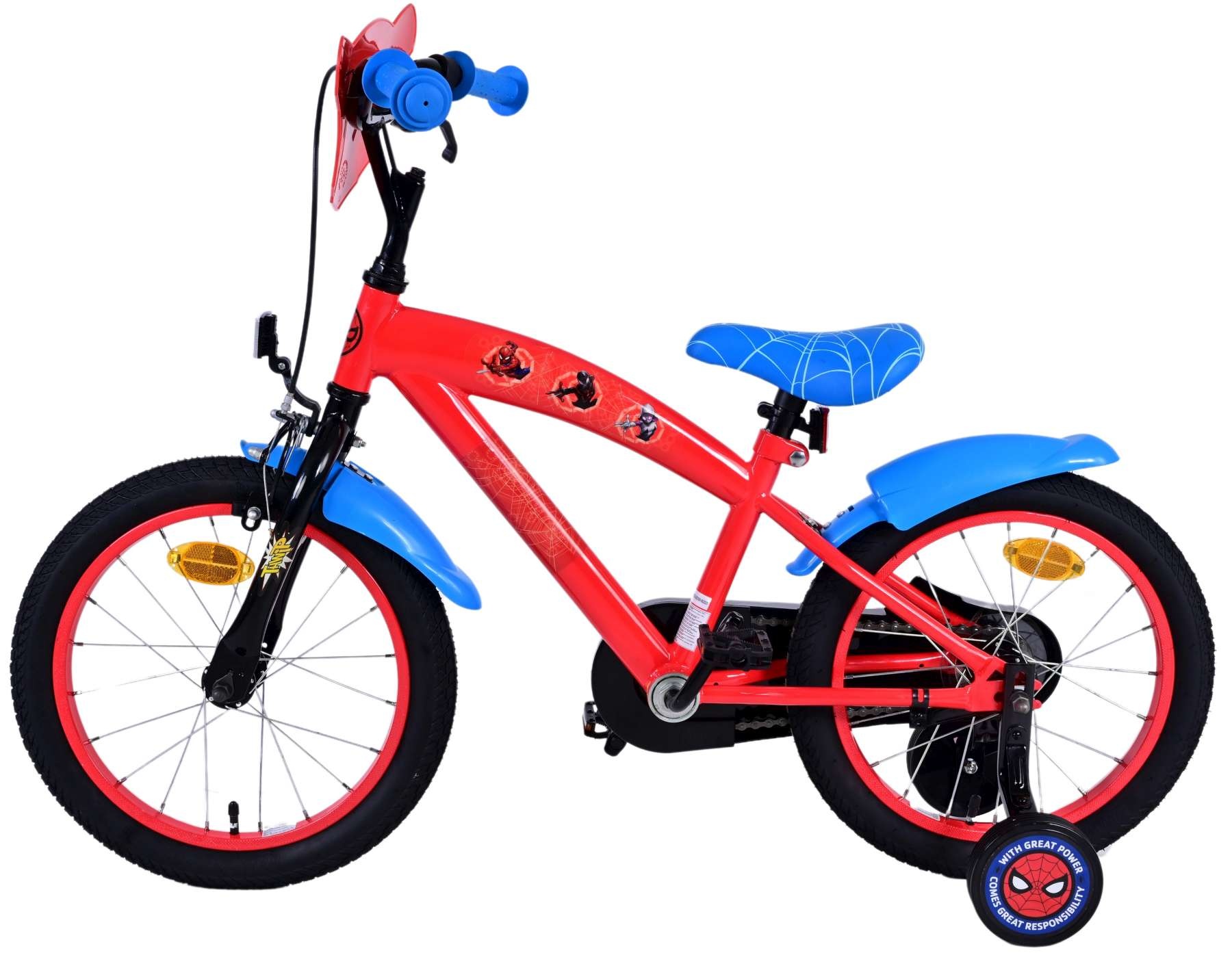 Spider-Man Kids bike - Boys - 16 inch - Red