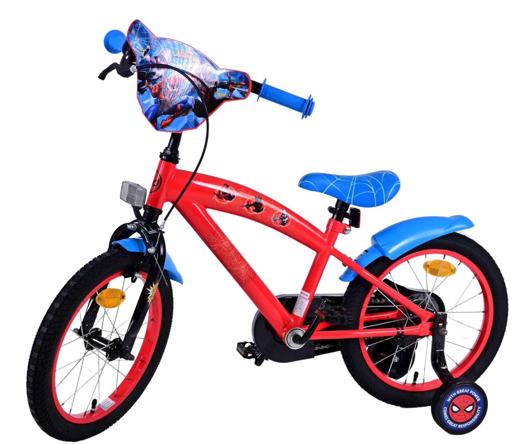 Spider-Man Kids bike - Boys - 16 inch - Red