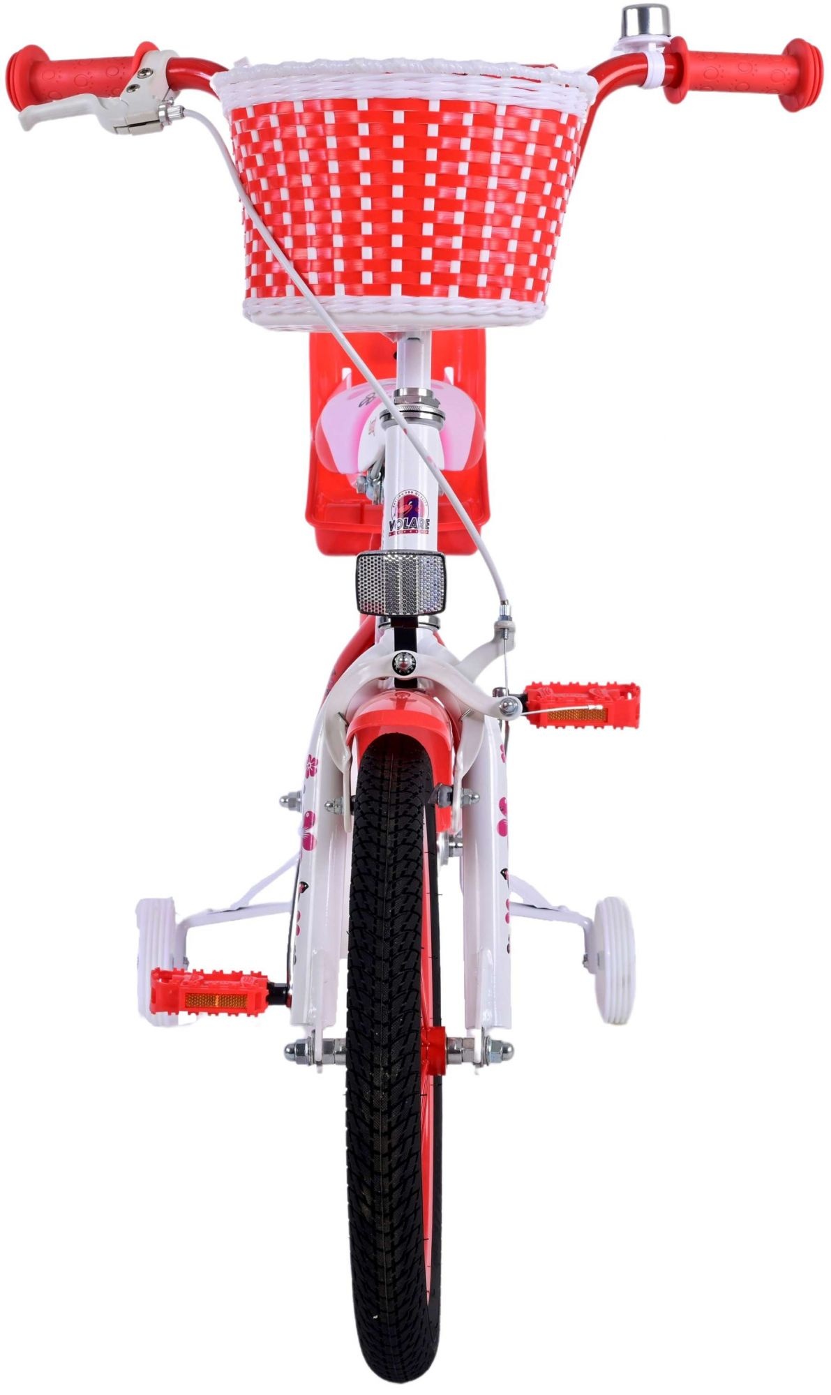 Volare Lovely children's bike - Girls - 16 inch - Red White