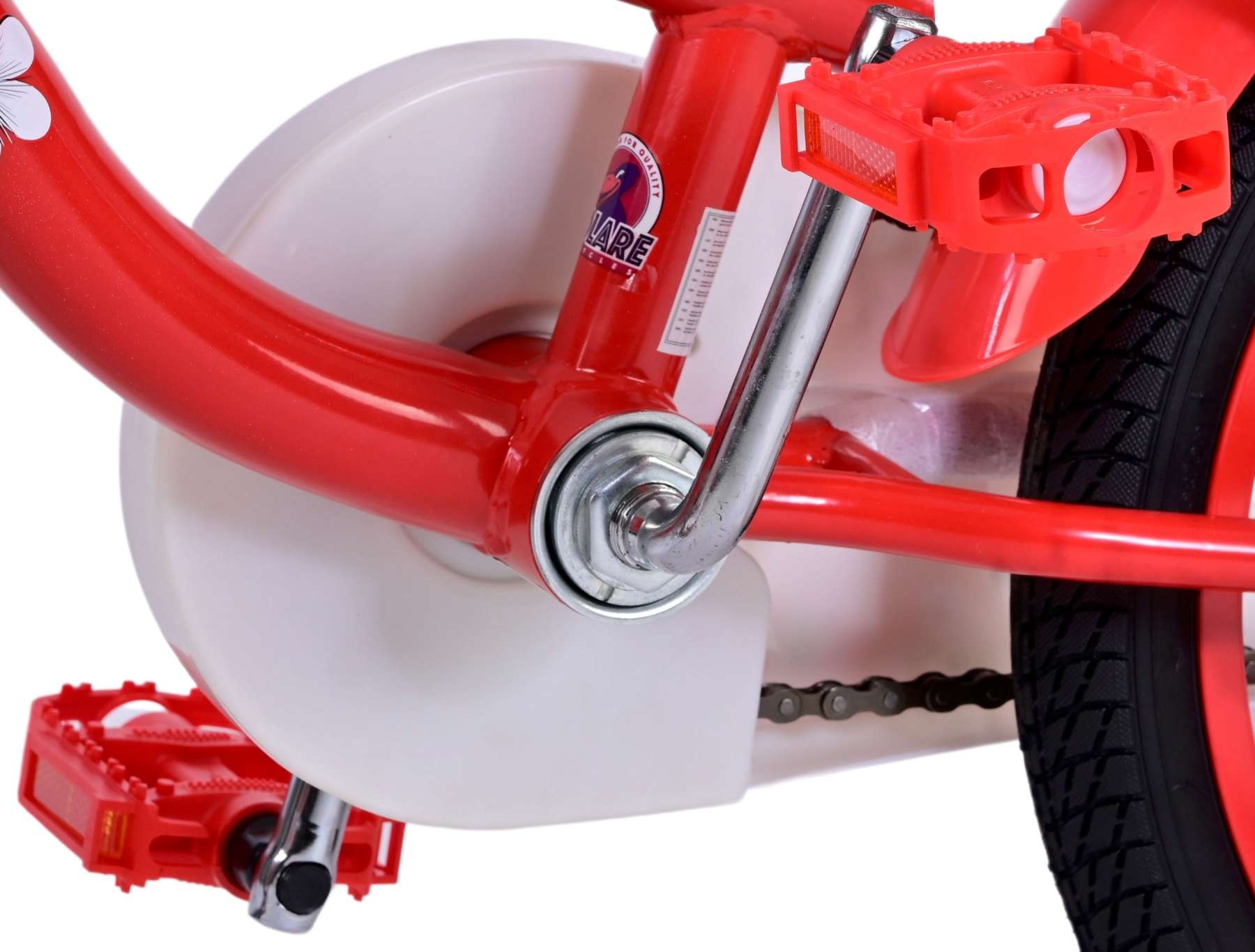 Volare Lovely children's bike - Girls - 16 inch - Red White
