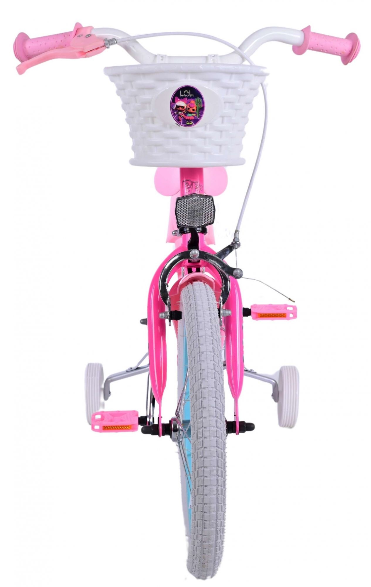 LOL Surprise Kinderfahrrad - Mädchen - 16 Zoll - Rosa