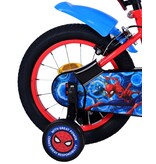Ultimate Spider-Man Kids bike - Boys - 14 inch - Blue/Red - Two hand brakes