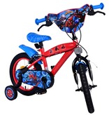 Ultimate Spider-Man Kids bike - Boys - 14 inch - Blue/Red - Two hand brakes