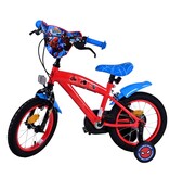 Ultimate Spider-Man Kids bike - Boys - 14 inch - Blue/Red - Two hand brakes