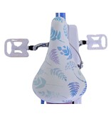 Disney Frozen 2 Kinderfahrrad - Mädchen - 14 Zoll - Blau/Lila - Zweihandbremsen
