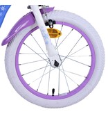 Disney Frozen 2 Kinderfiets - Meisjes - 16 inch - Blauw/Paars - Twee handremmen