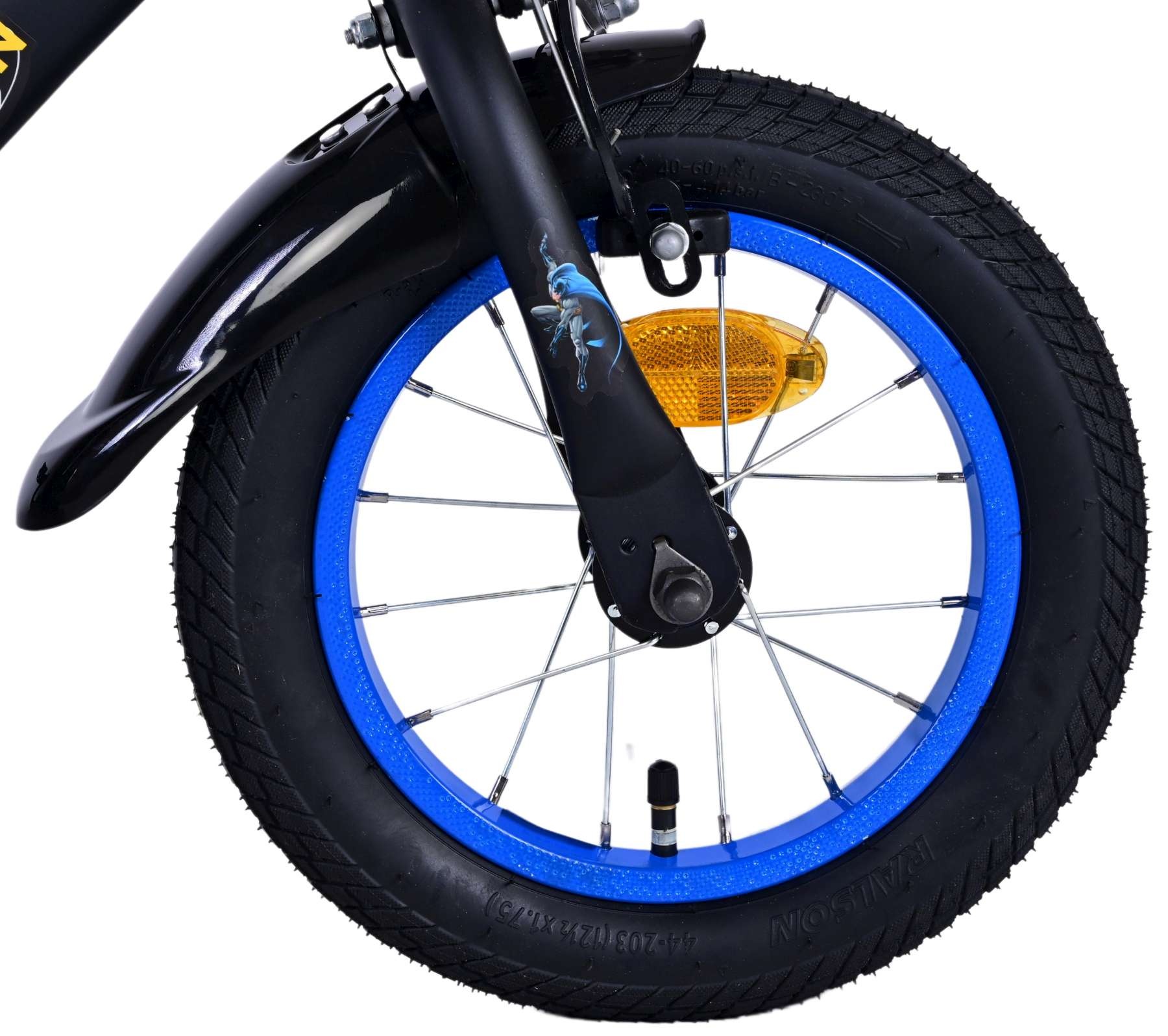 Batman Kids Bike - Boys - 12 inch - Black - Two hand brakes