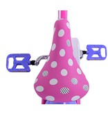Disney Minnie Kinderfahrrad - Mädchen - 16 Zoll - Rosa - Zweihandbremsen