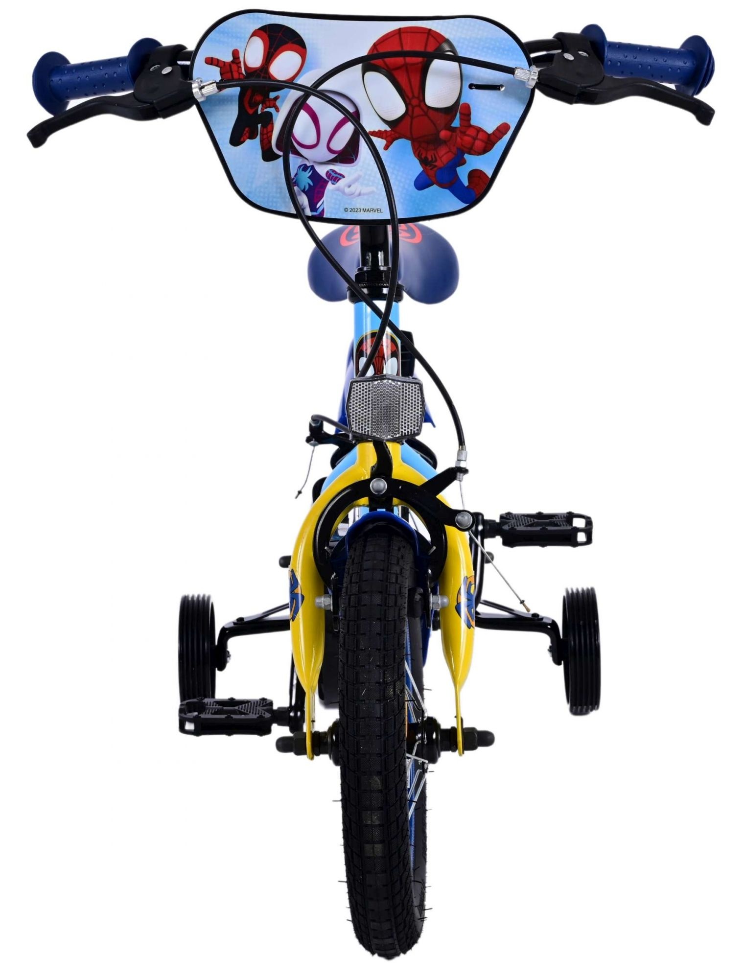 Spidey Children's bike - Boys - 12 inch - Blue - Two hand brakes