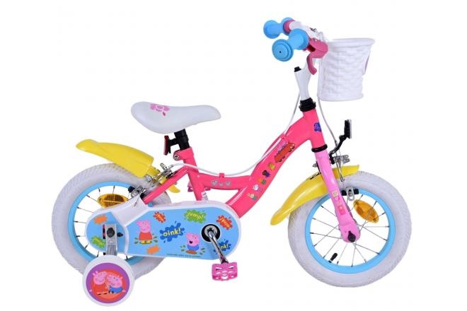 Peppa Pig Children's Bicycle - Girls - 12 inch - Pink - Two handbrakes