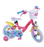 Peppa Pig Kinderfiets - Meisjes - 12 inch - Roze - Twee handremmen
