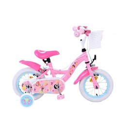 Disney Princess Kinderfahrrad - Mädchen - 12 Zoll - Rosa - Zweihandbremsen