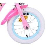 Disney Princess Kinderfahrrad - Mädchen - 12 Zoll - Rosa - Zweihandbremsen
