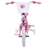 Disney Princess Kinderfahrrad - Mädchen - 12 Zoll - Rosa - Zweihandbremsen