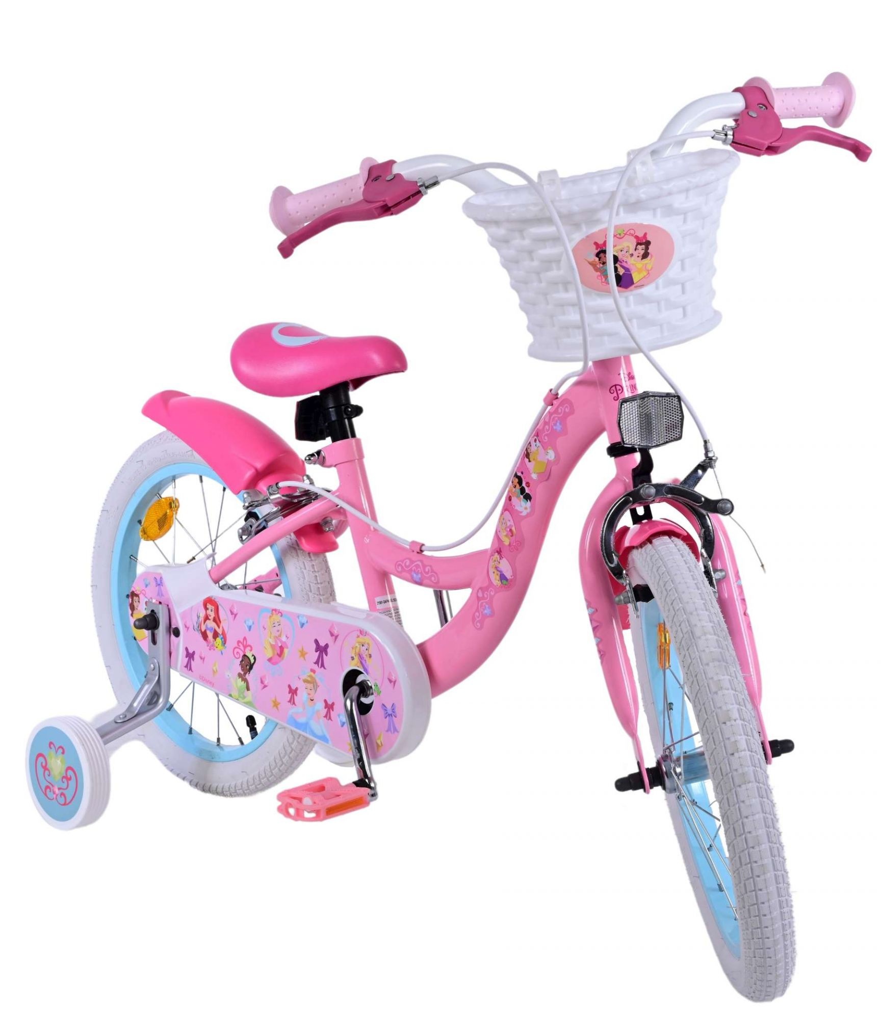Disney Princess Children's Bicycle - Girls - 16 inch - Pink - Two Hand Brakes