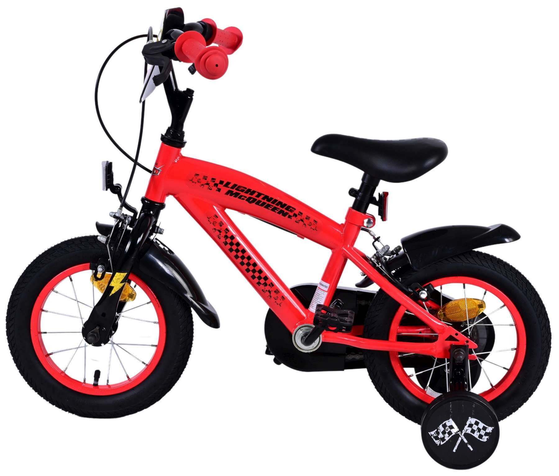 Disney Cars Children's bike - Boys - 12 inch - Two handbrakes