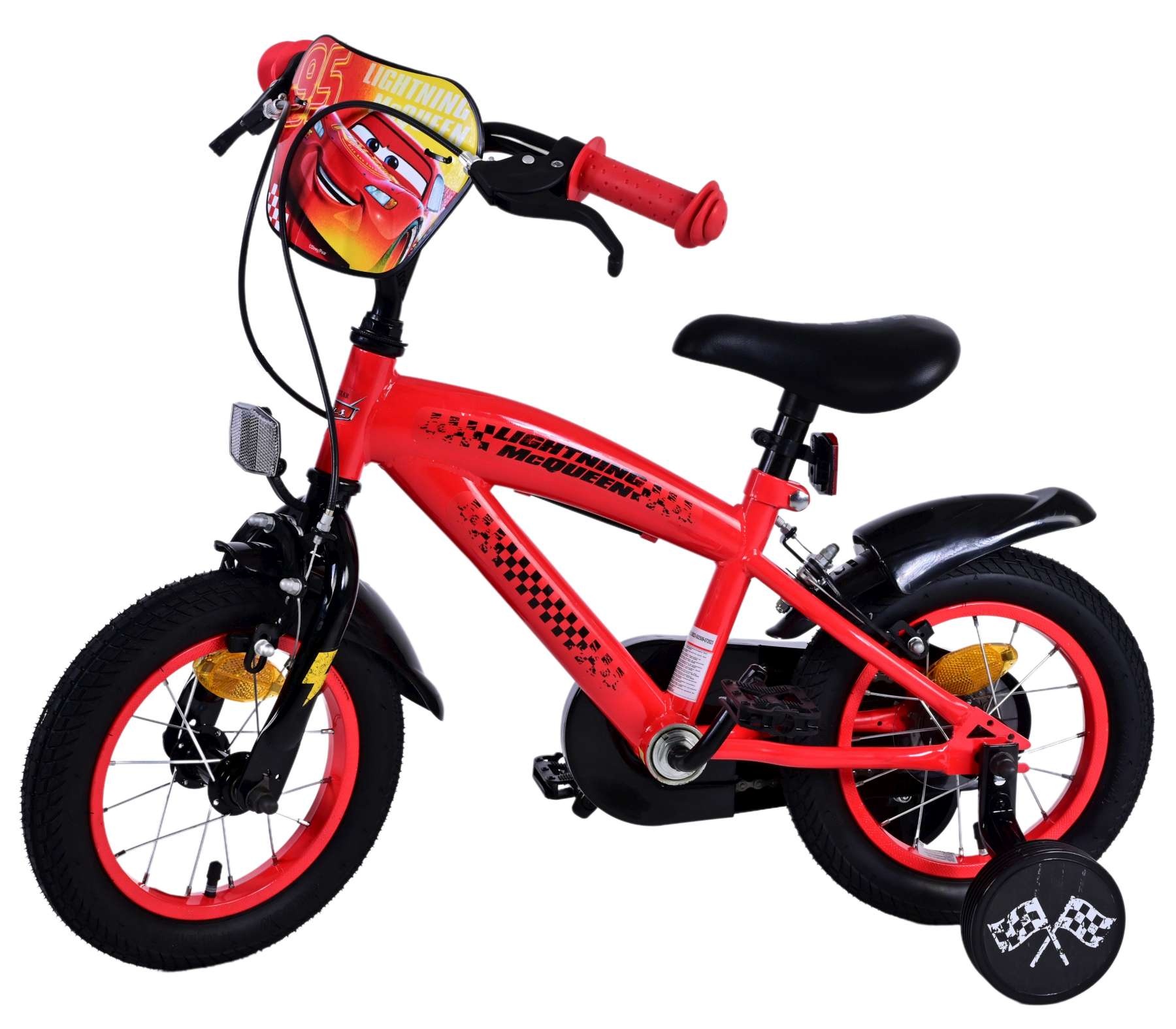 Disney Cars Children's bike - Boys - 12 inch - Two handbrakes