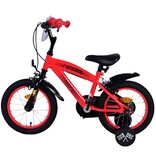 Disney Cars Kinderfahrrad - Jungen - 14 Zoll - Rot - Zwei Handbremsen