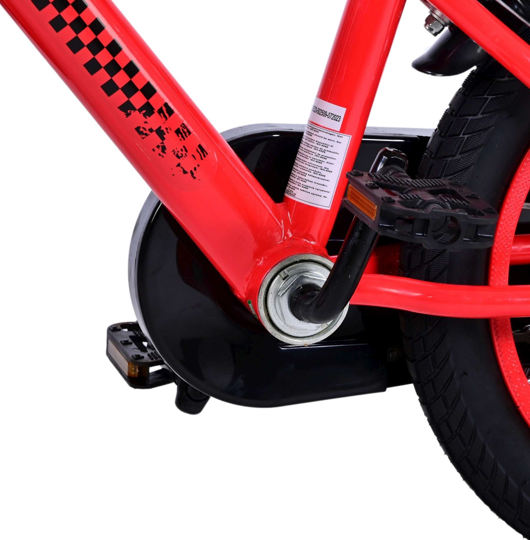 Disney Cars Kinderfahrrad - Jungen - 14 Zoll - Rot - Zwei Handbremsen