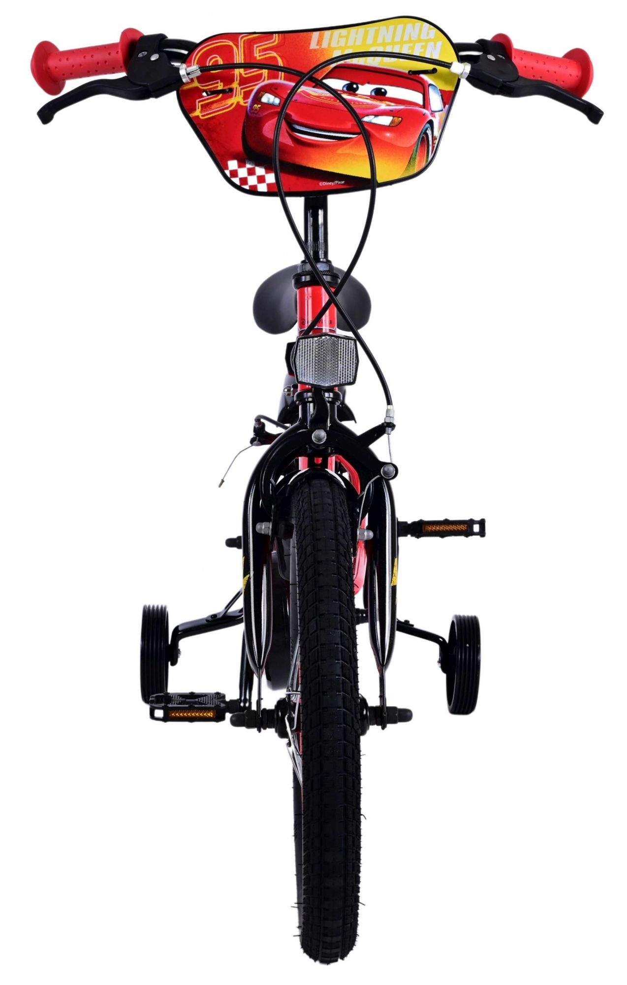 Disney Cars Children's bike - Boys - 16 inch - Red - Two hand brakes