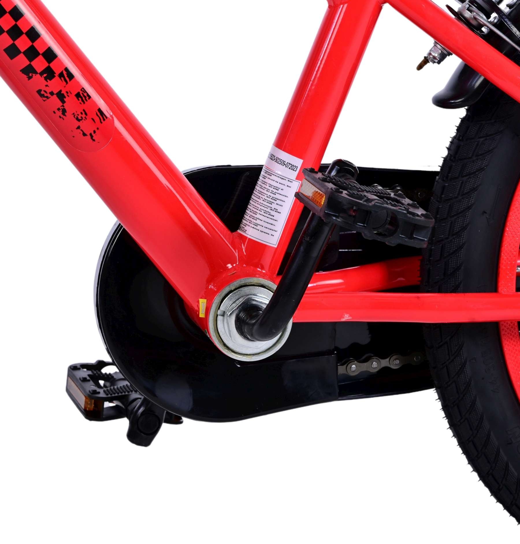 Disney Cars Children's bike - Boys - 16 inch - Red - Two hand brakes