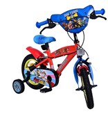 Paw Patrol Kinderfahrrad - Jungen - 12 Zoll - Blau - Zwei handbremsen