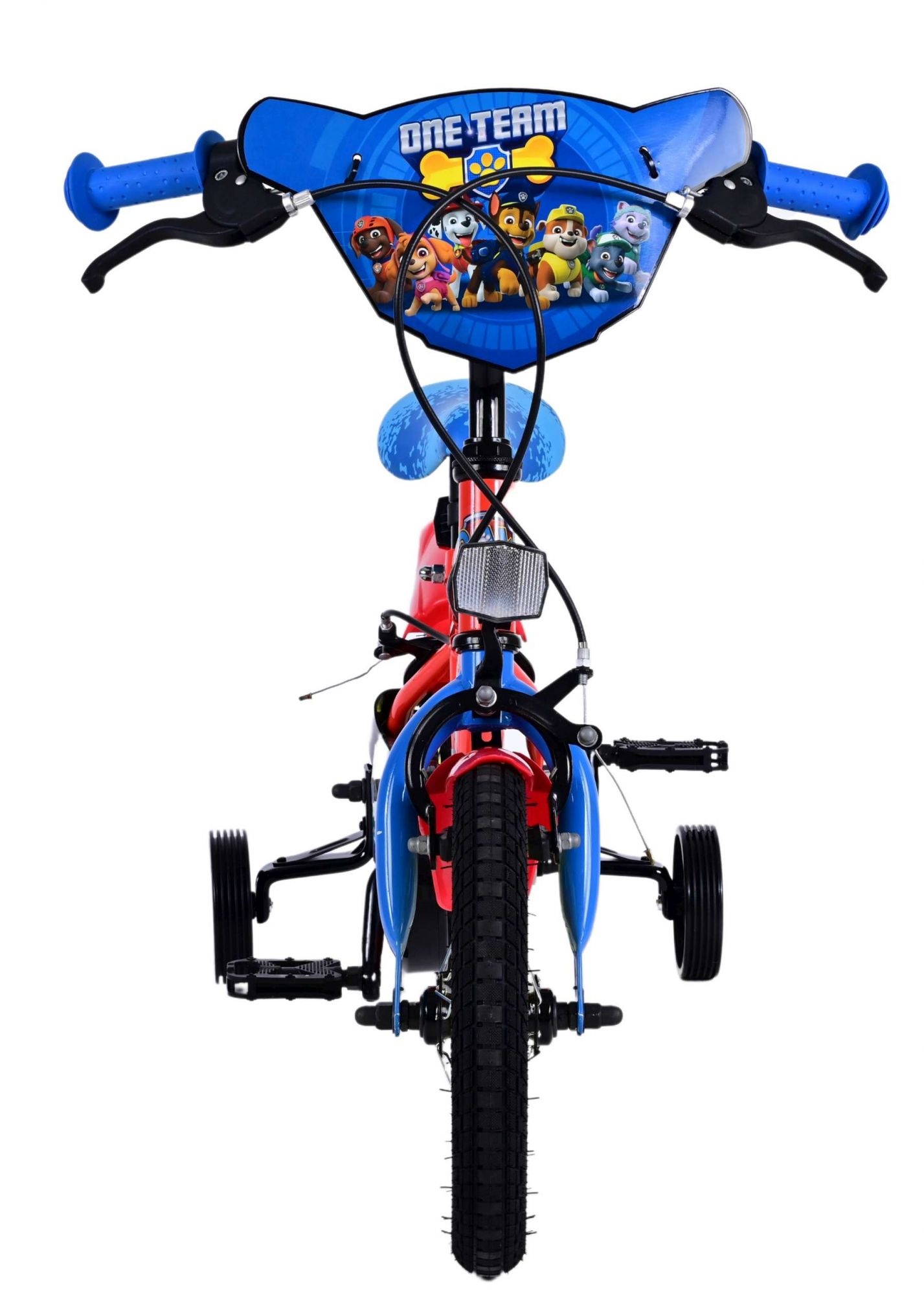 Paw Patrol Kinderfahrrad - Jungen - 12 Zoll - Blau - Zwei handbremsen