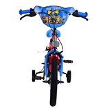 Paw Patrol Kinderfahrrad - Jungen - 14 Zoll - Blau - Zwei handbremsen