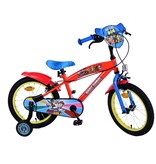 Paw Patrol Kinderfiets - Jongens - 16 inch - Rood - Twee handremmen