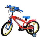 Paw Patrol Kinderfiets - Jongens - 16 inch - Rood - Twee handremmen