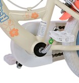 Disney Stitch Kinderfahrrad - Mädchen - 12 Zoll - Zwei Handbremsen - Creme Koralle Blau