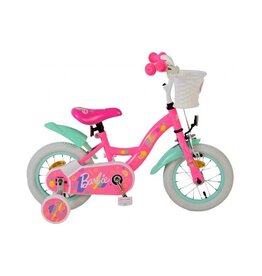 Barbie Kinderfahrrad - Mädchen - 12 Zoll - Rosa