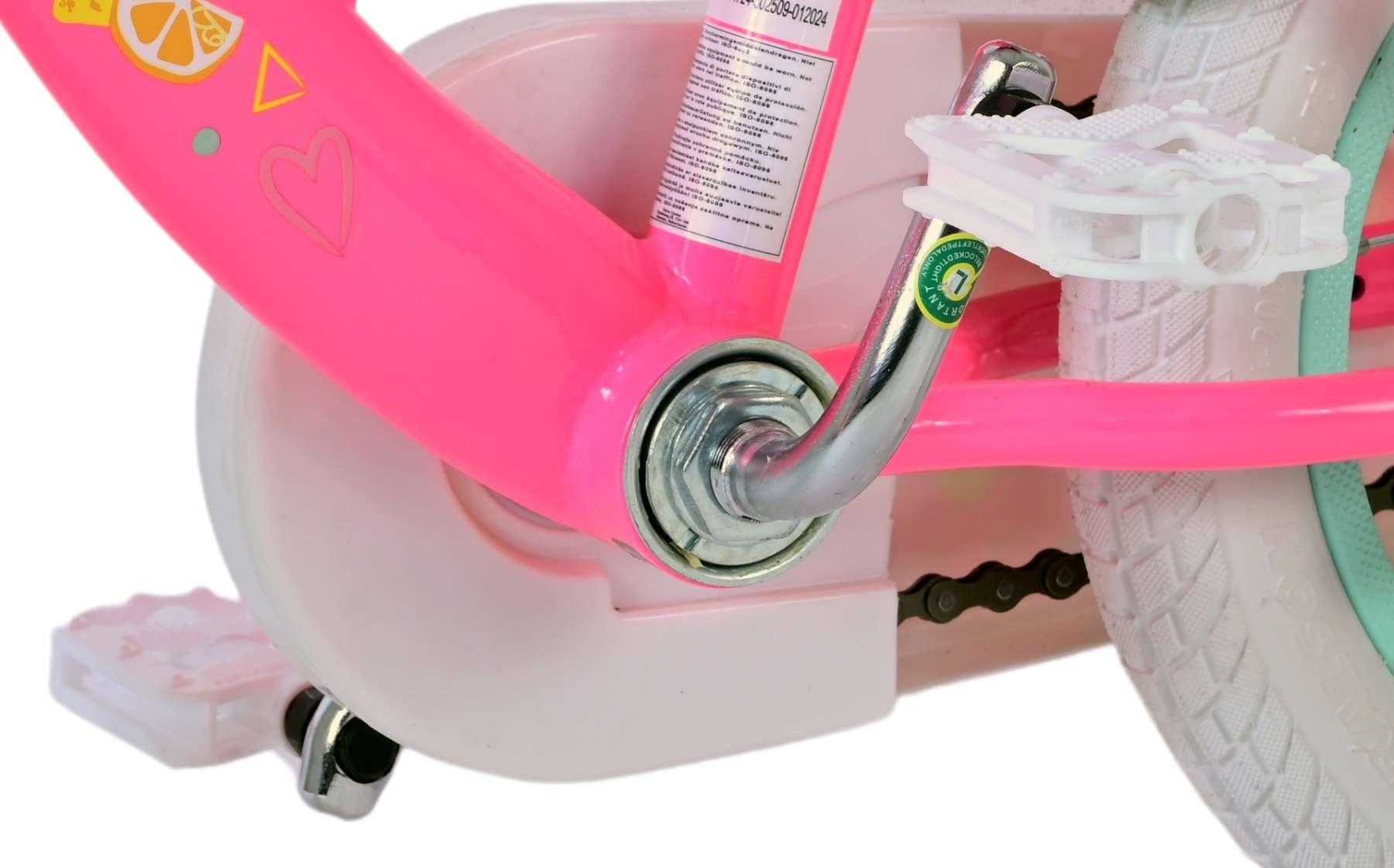 Barbie Children's bike - Girls - 12 inch - Pink